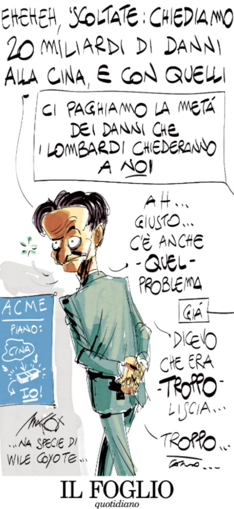 Immagine di Le vignette di Makkox. Maggio 2020