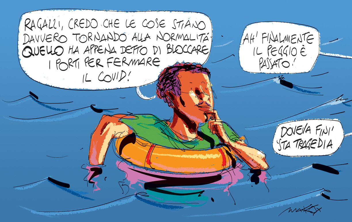 Immagine di Le vignette di Makkox. Maggio 2021