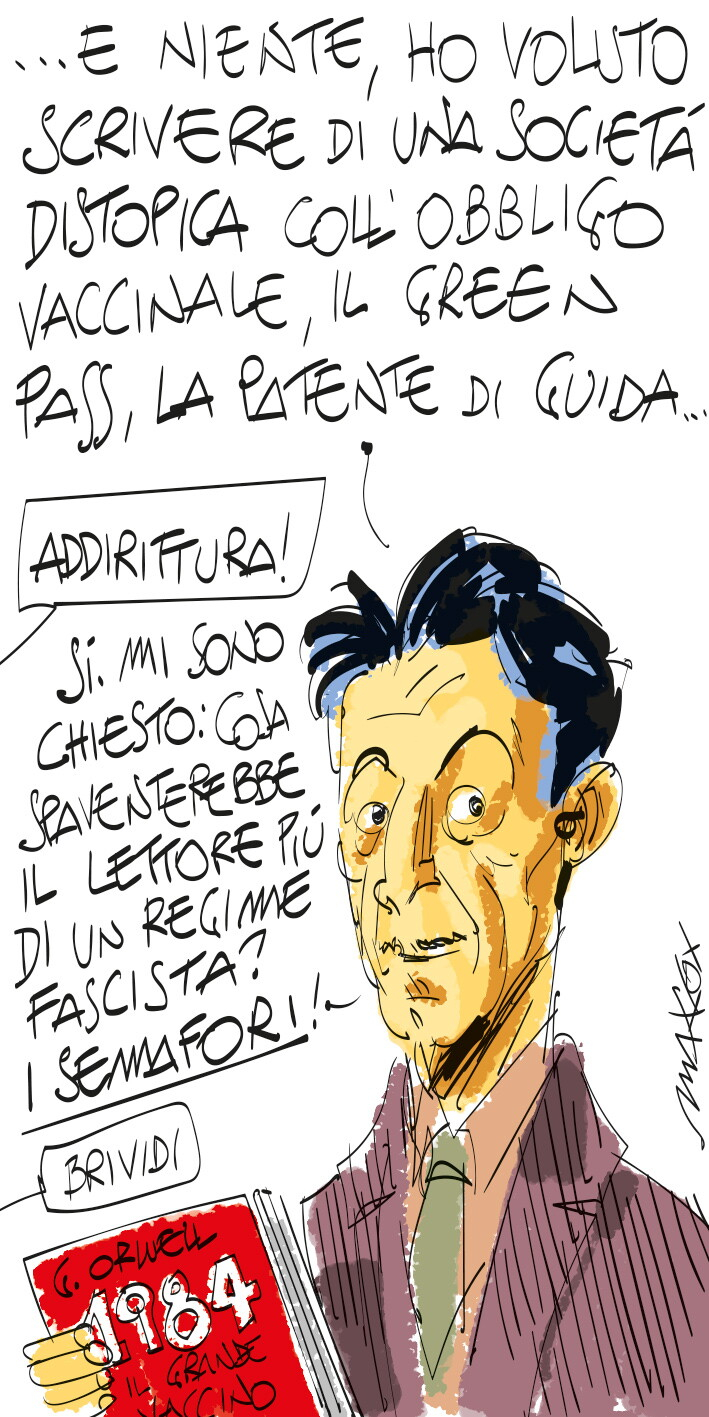 Immagine di Le vignette di Makkox. Luglio 2021