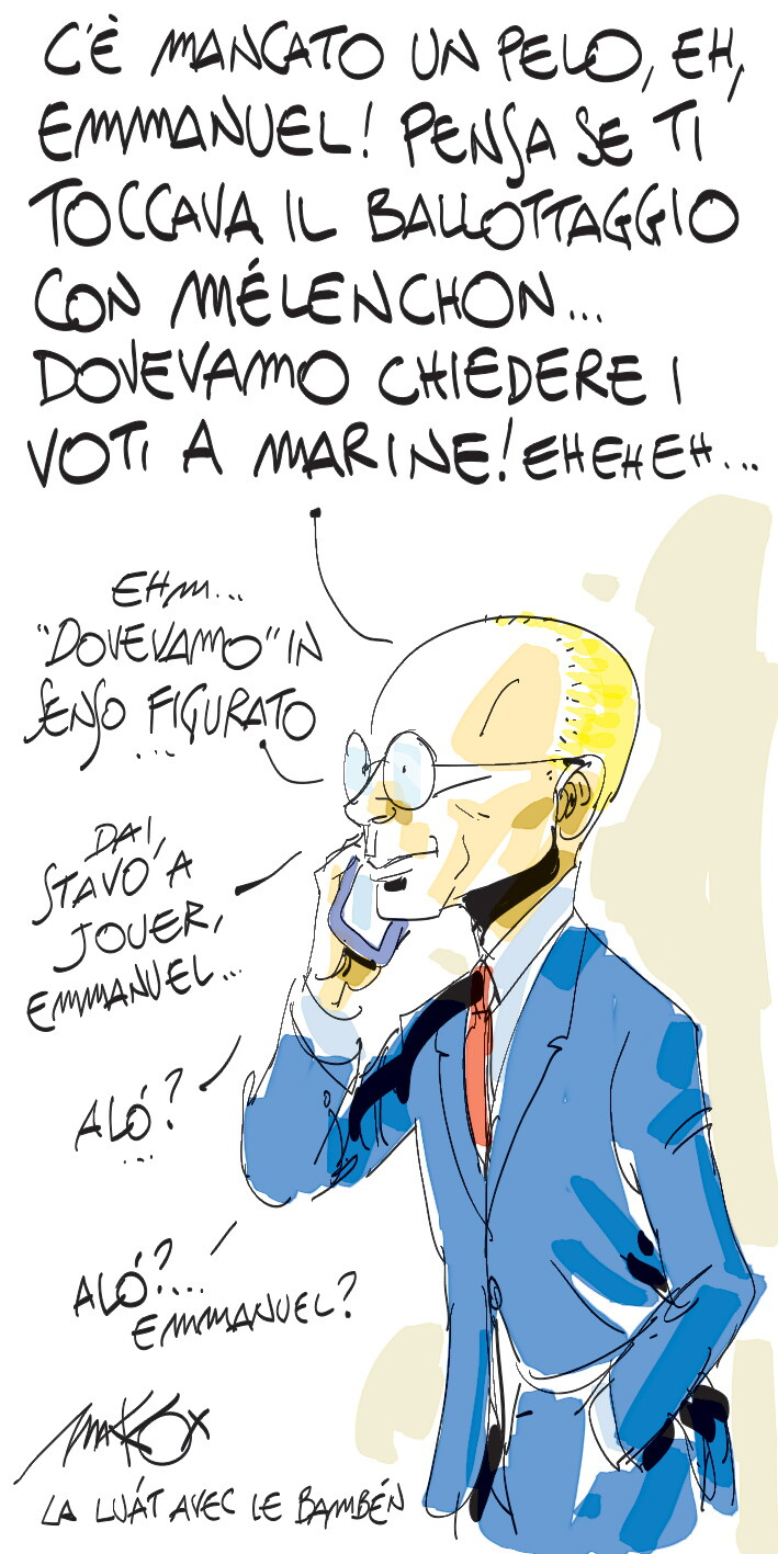 Immagine di Le vignette di Makkox. Aprile 2022