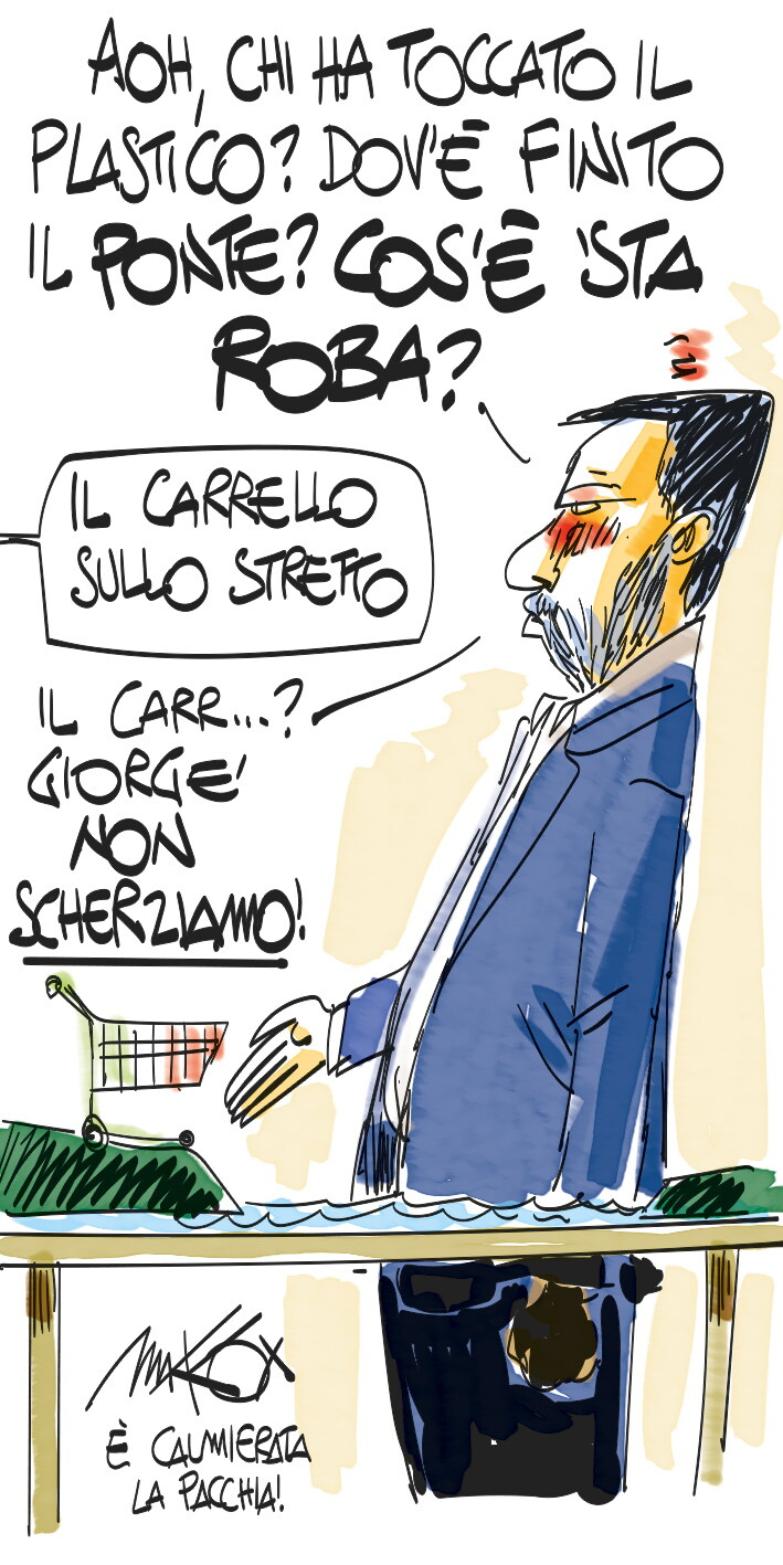 Immagine di Le vignette di Makkox: settembre 2023