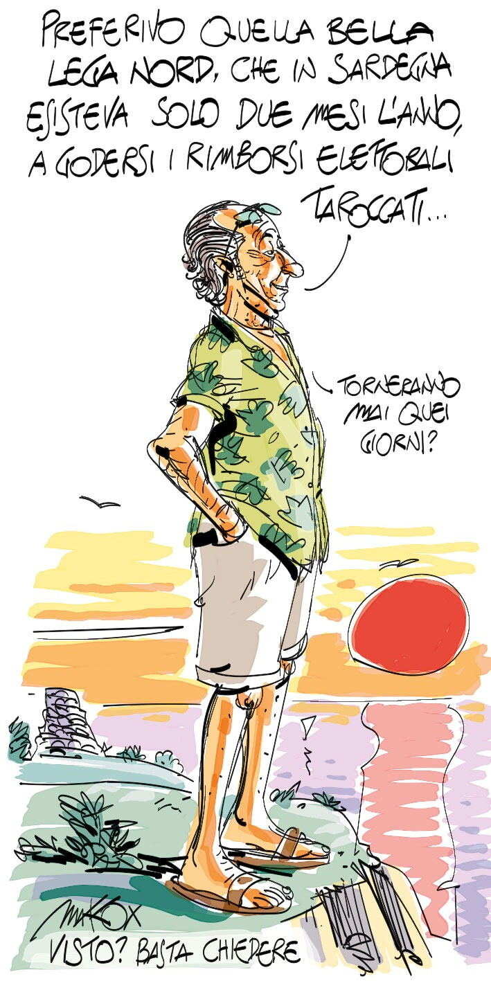 Immagine di Le vignette di Makkox: febbraio 2024