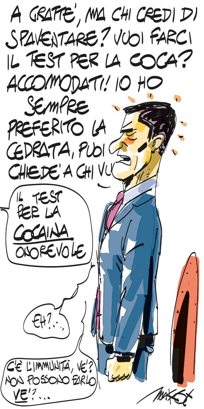 Immagine di Le vignette di Makkox: marzo 2024
