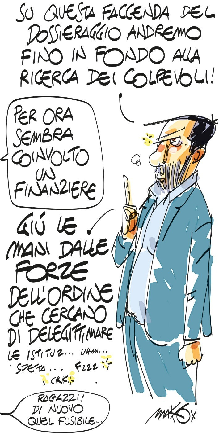 Immagine di Le vignette di Makkox: marzo 2024