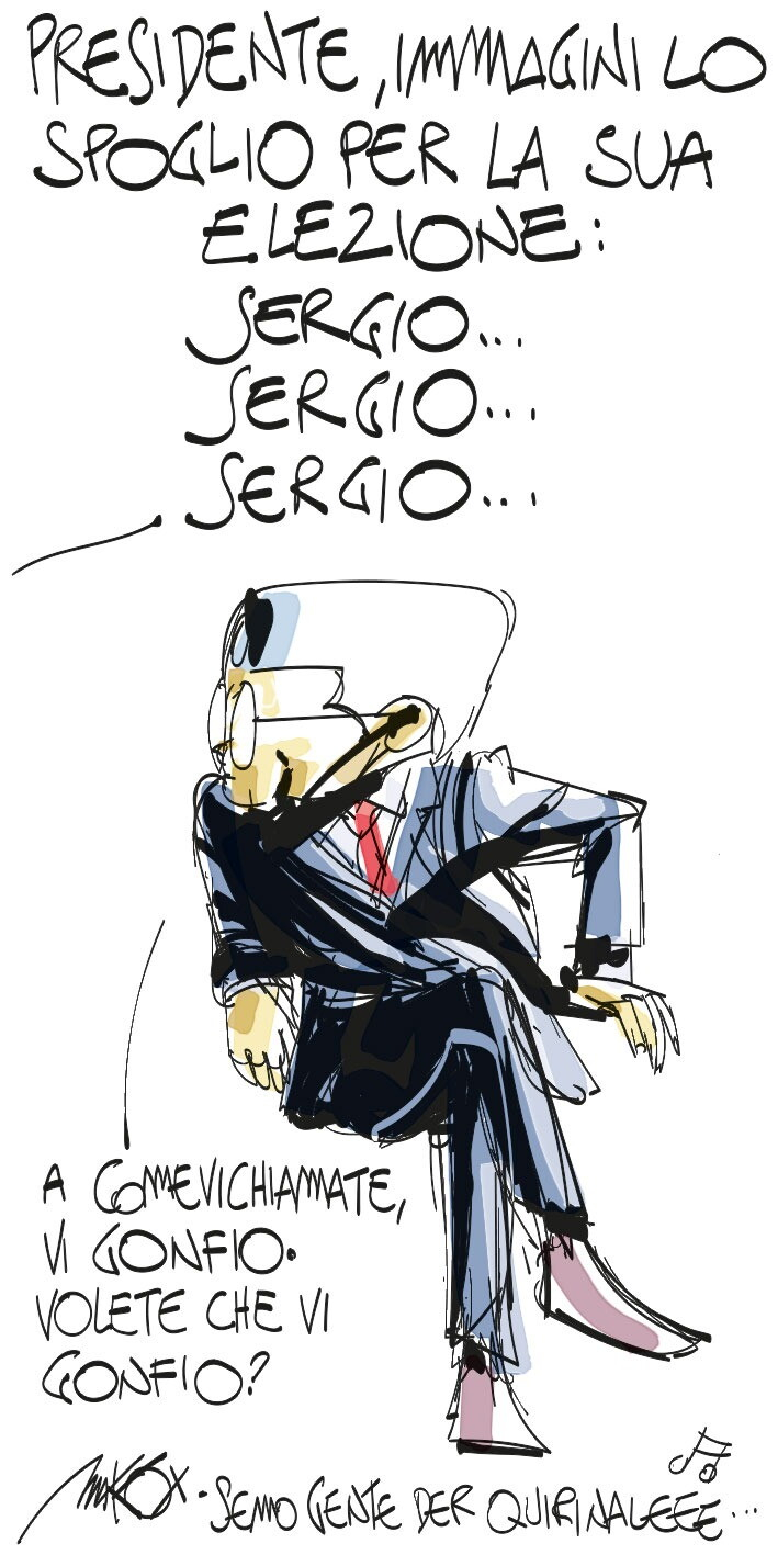 Immagine di Le vignette di Makkox: aprile 2024