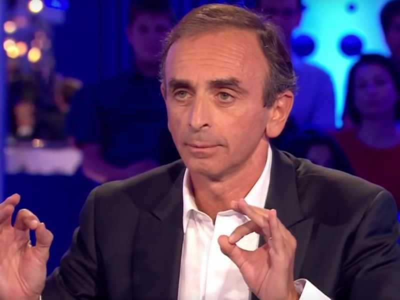 Eric Zemmour ospite del programma tv "On n'est pas couch&eacute;" (foto YouTube)