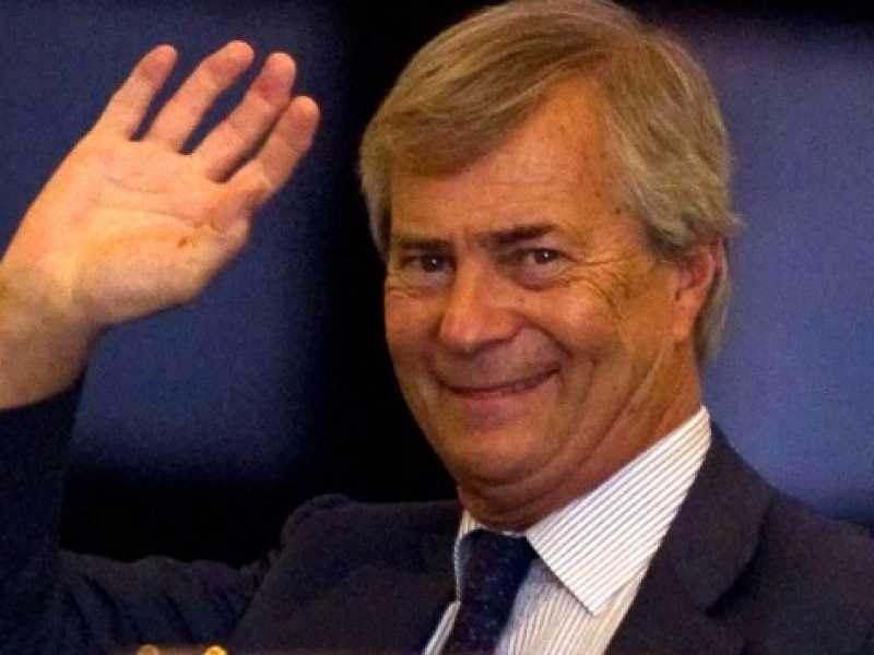 Vincent Bollor&egrave; (foto LaPresse)