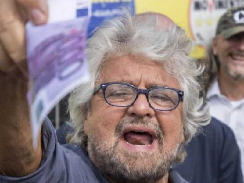 Beppe Grillo (foto LaPresse)
