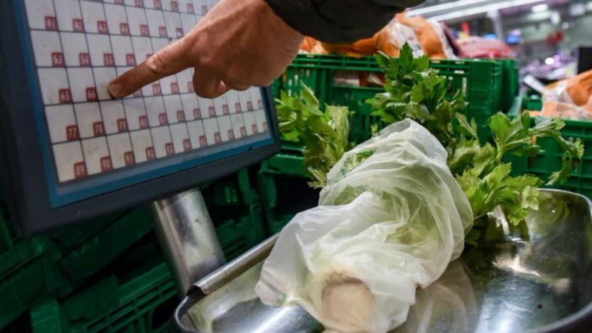 Immagine di L'aritmetica del sacchetto biodegradabile