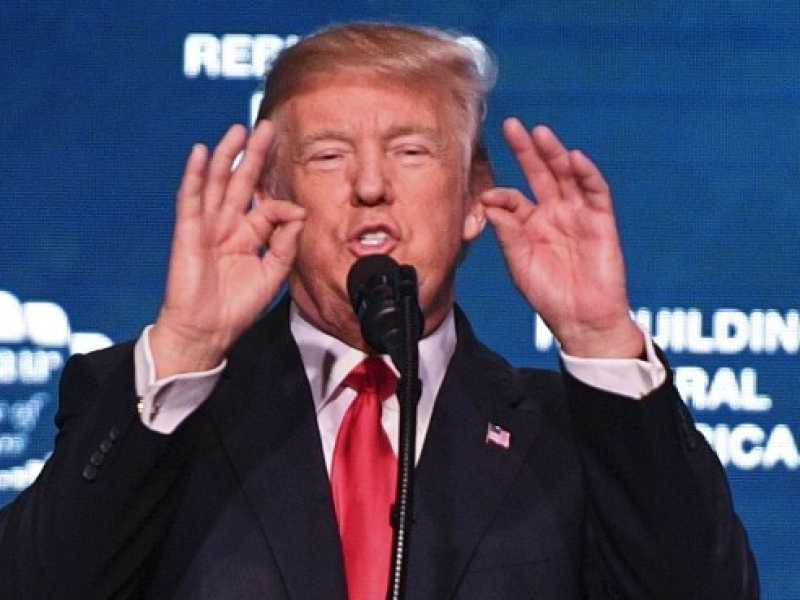 Donald Trump (foto LaPresse)