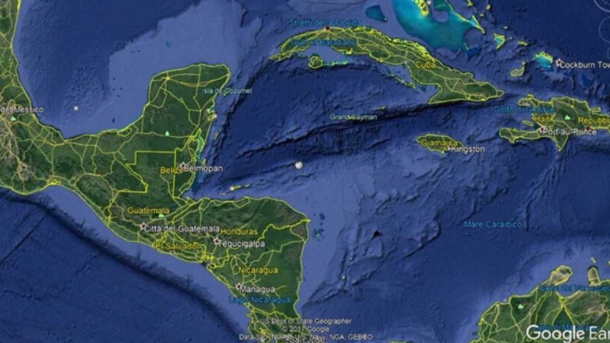 Immagine di Il terremoto nel mar dei Caraibi che mette paura all'America centrale