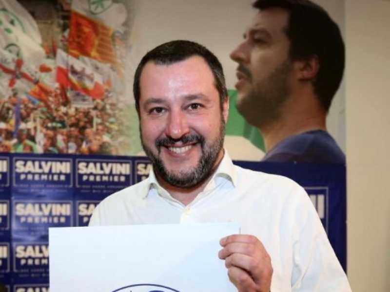 Matteo Salvini (foto LaPresse)