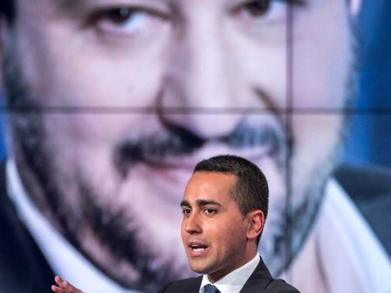 Luigi Di Maio e Matteo Salvini (foto LaPresse)