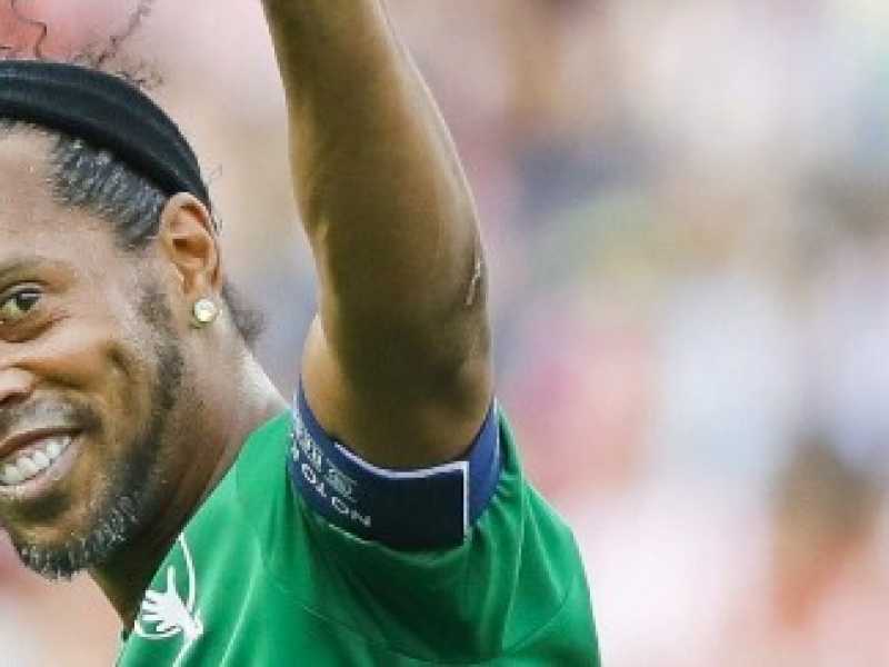 Ronaldinho (foto LaPresse)