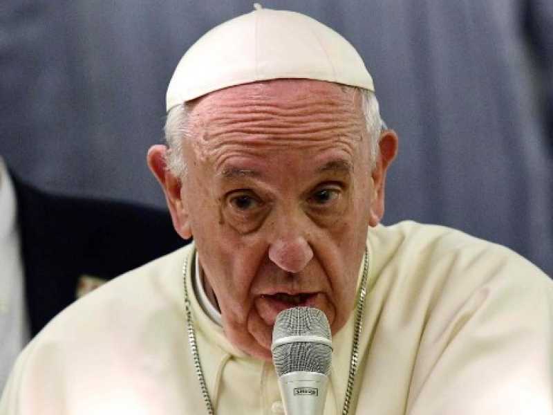 Papa Francesco (foto LaPresse)