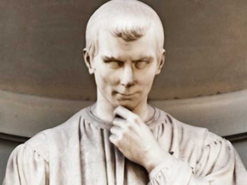 Lorenzo Bartolini, Niccolò Machiavelli, 1846 Firenze, Loggiato degli Uffizi (White Images/Scala, Firenze)