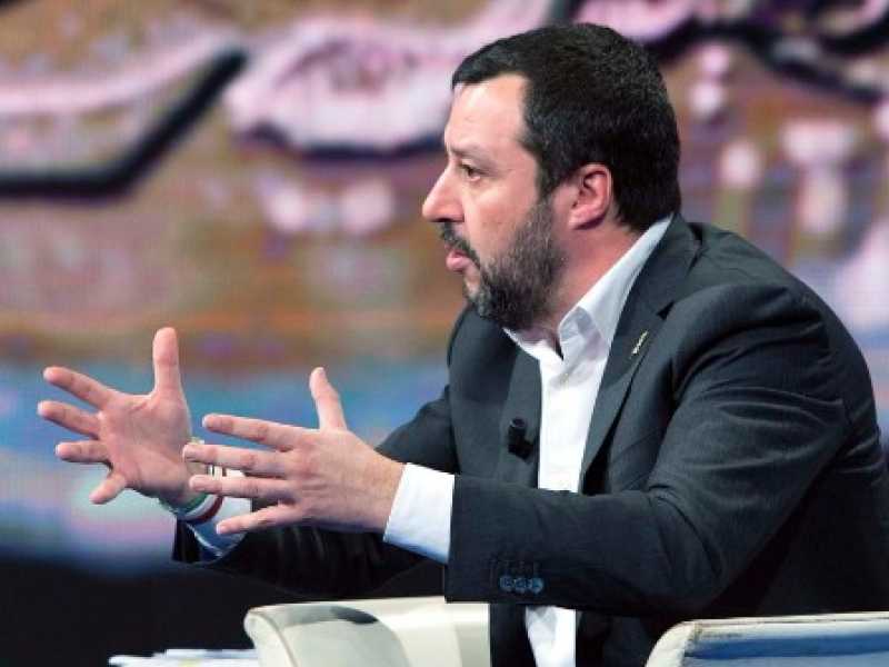 Matteo Salvini (foto LaPresse)