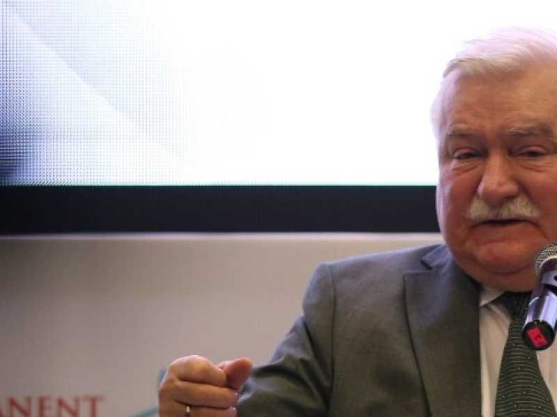 Lech Walesa (foto LaPresse)