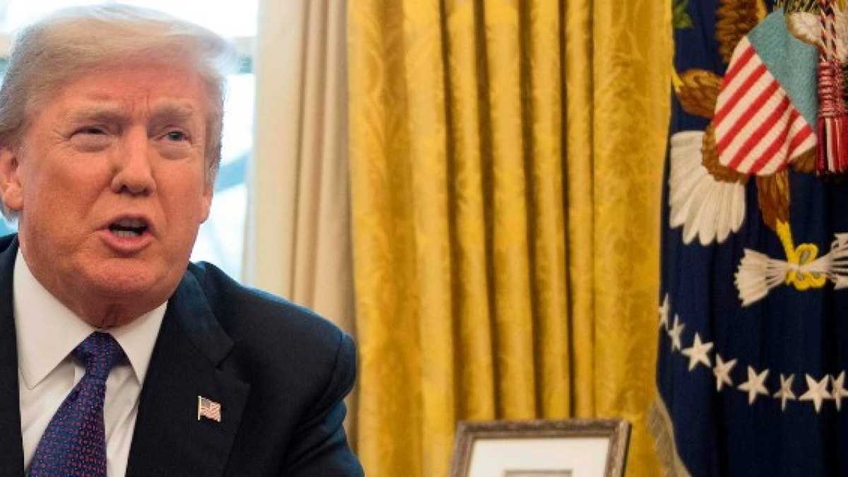 Immagine di Trump e i globalisti a Davos