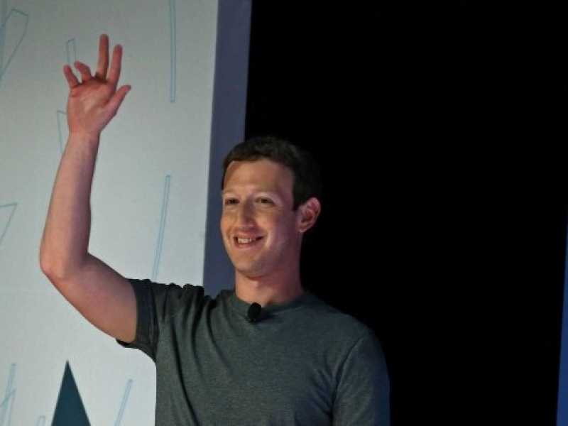Mark Zuckerberg  (foto LaPresse)