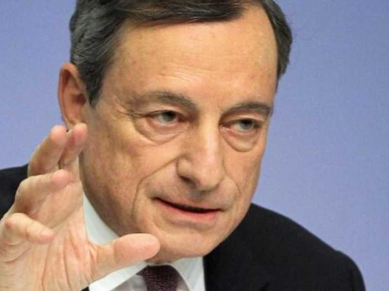 Mario Draghi (foto LaPresse)