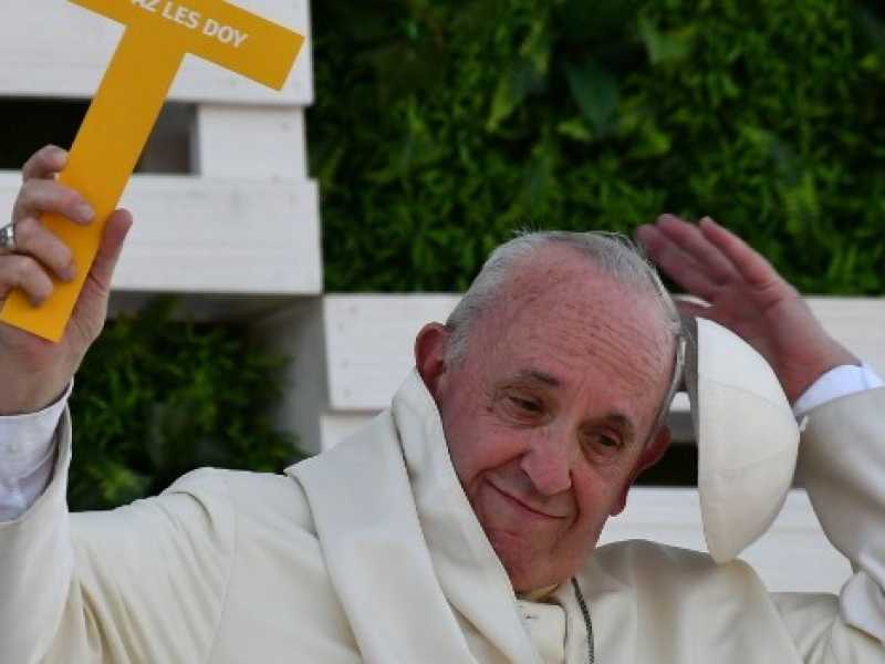 Papa Francesco (foto LaPresse)