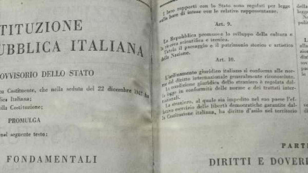 Immagine di Non esiste un solo programma economico dei partiti che sia costituzionale