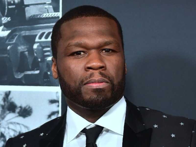50 cent alla premiere del film "Den of Thieves" a Los Angeles (foto LaPresse)