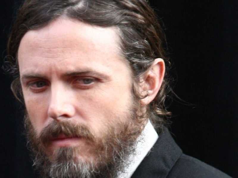 Casey Affleck alla cerimonia degli Oscar 2017 (foto LaPresse)