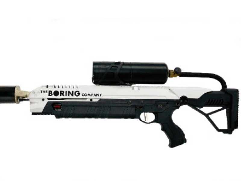 Il lanciafiamme di Boring Company (foto boringcompany.com)