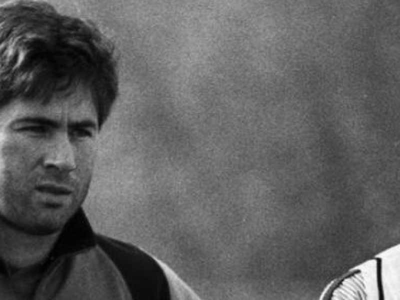 Carlo Ancelotti e Azeglio Vicini (foto LaPresse)
