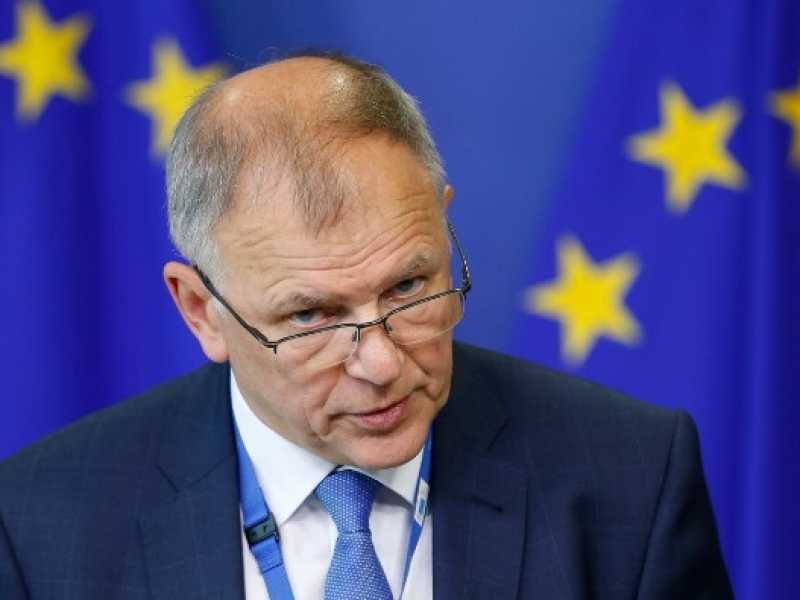 Il commissario Ue alla Salute, Vytenis Andriukaitis (foto LaPresse)