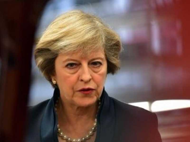 Theresa May (foto LaPresse)