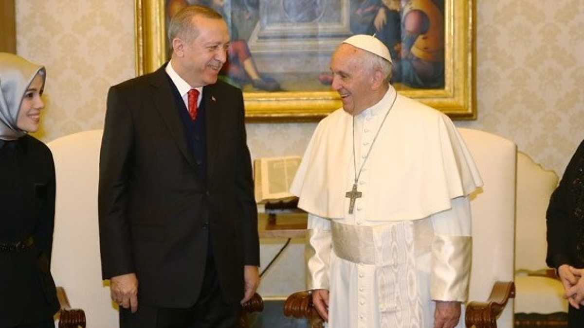 Immagine di Non solo Gerusalemme nel lungo colloquio tra il Papa ed Erdogan