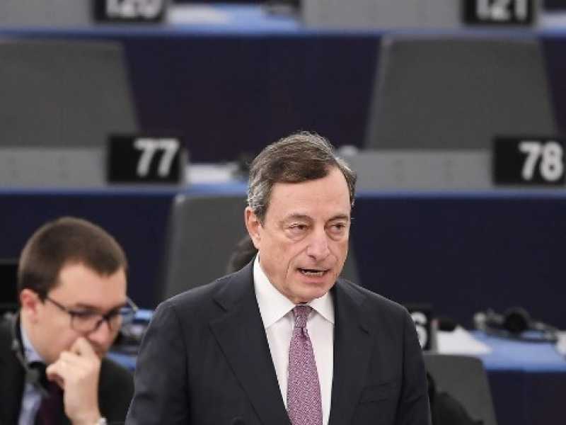 Mario Draghi (foto LaPresse)