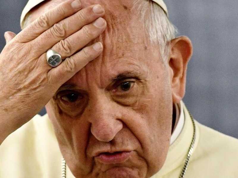 Papa Francesco (foto LaPresse)