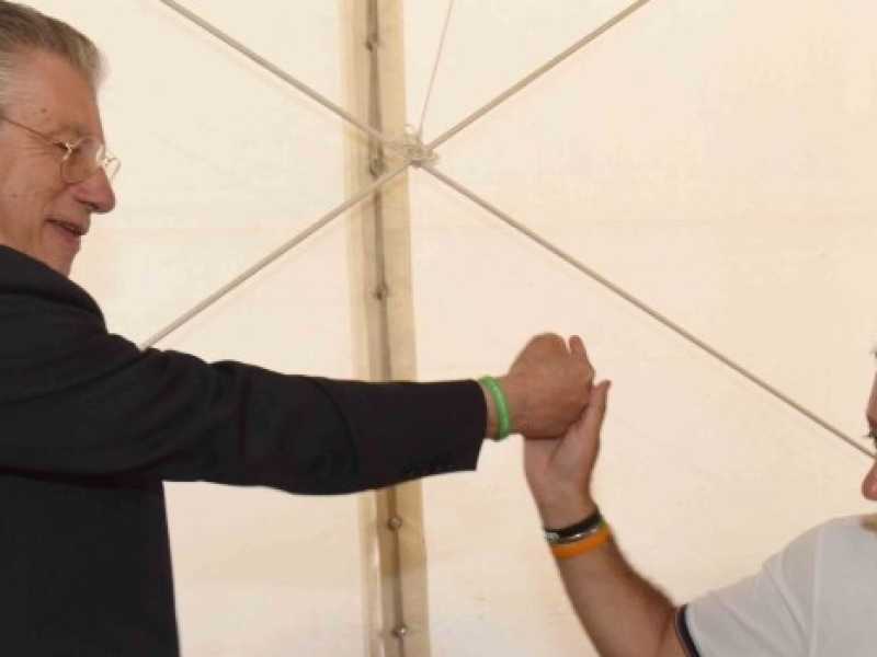 Umberto Bossi e Matteo Salvini (foto LaPresse)
