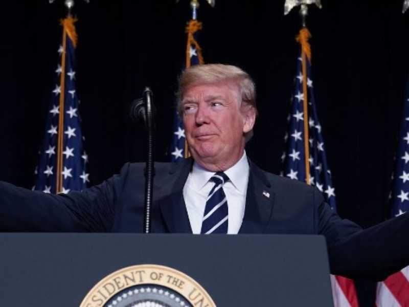 Donald Trump (foto LaPresse)