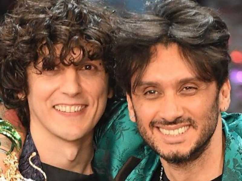 Ermal Meta e Fabrizio Moro vincitori del Festival di Sanremo (foto LaPresse)