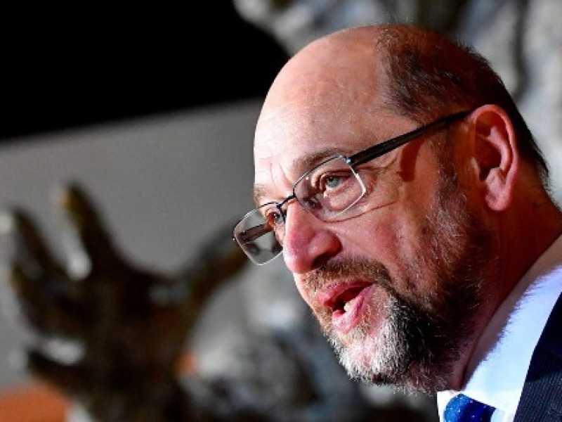 Martin Schulz alla Willy-Brandt Haus, il quartier generale dell'Spd