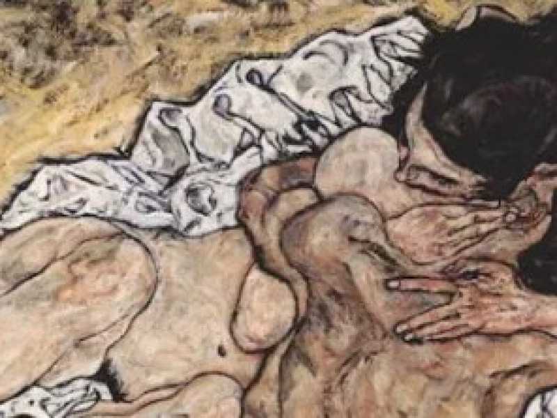 Egon Schiele, "Gli amanti" (o &ldquo;L&rsquo;abbraccio"), 1917, &Ouml;sterreichische Galerie Belvedere, Vienna