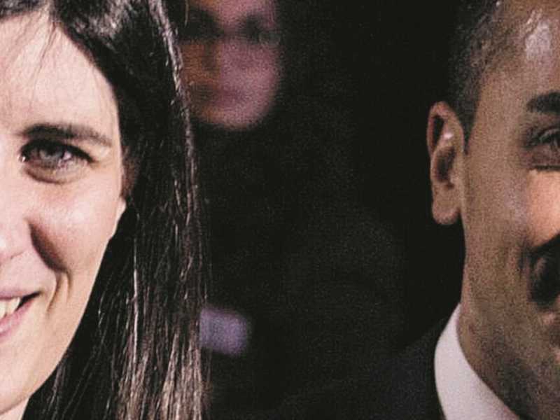 Il sindaco di Torino, Chiara Appendino, con il candidato premier del M5s, Luigi Di Maio (foto LaPresse)