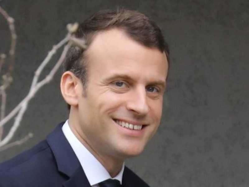 Emmanuel Macron (foto LaPresse)