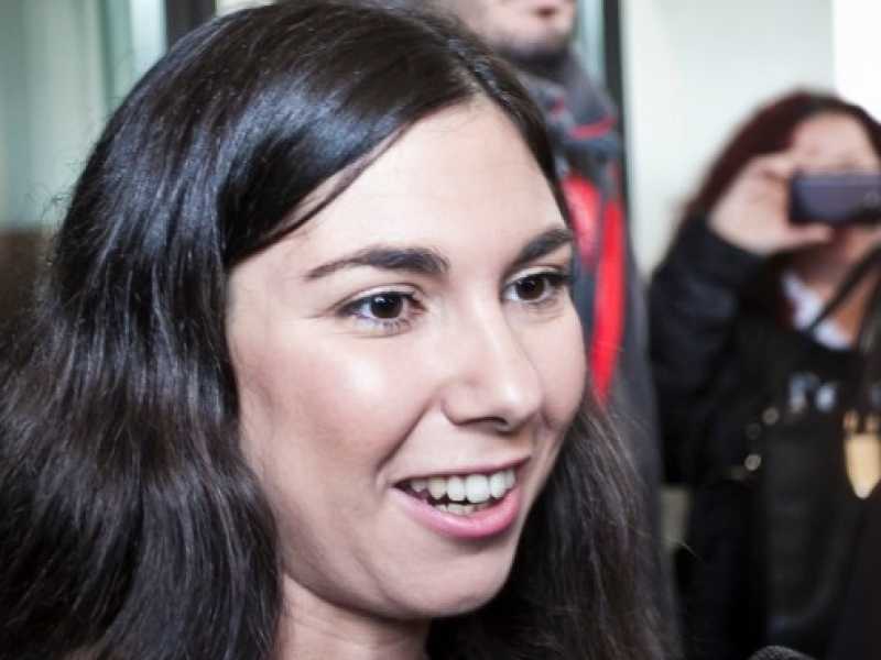 Giulia Sarti del M5s (foto LaPresse)