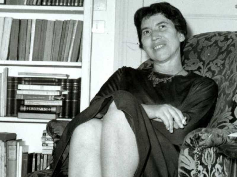 Natalia Ginzburg. Archivio LaPresse