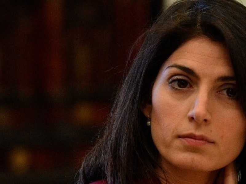 Virginia Raggi. Foto LaPresse