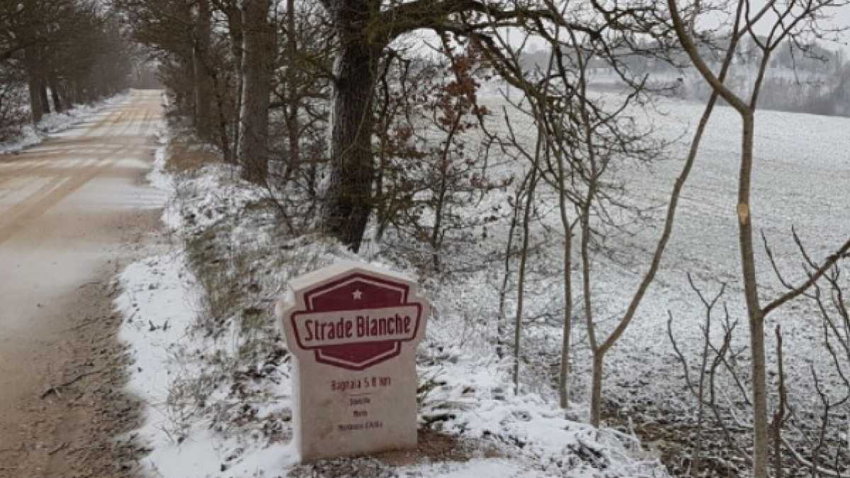 Immagine di La Strade Bianche che più bianca non si può
