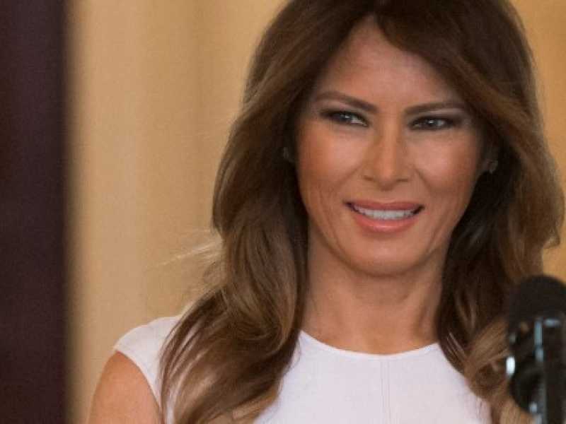 Melania Trump (foto LaPresse)