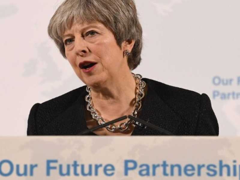 Theresa May (foto LaPresse)