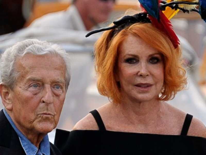 Carlo e Marina Ripa di Meana. Foto La Presse
